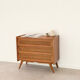 Commode vintage pieds compas