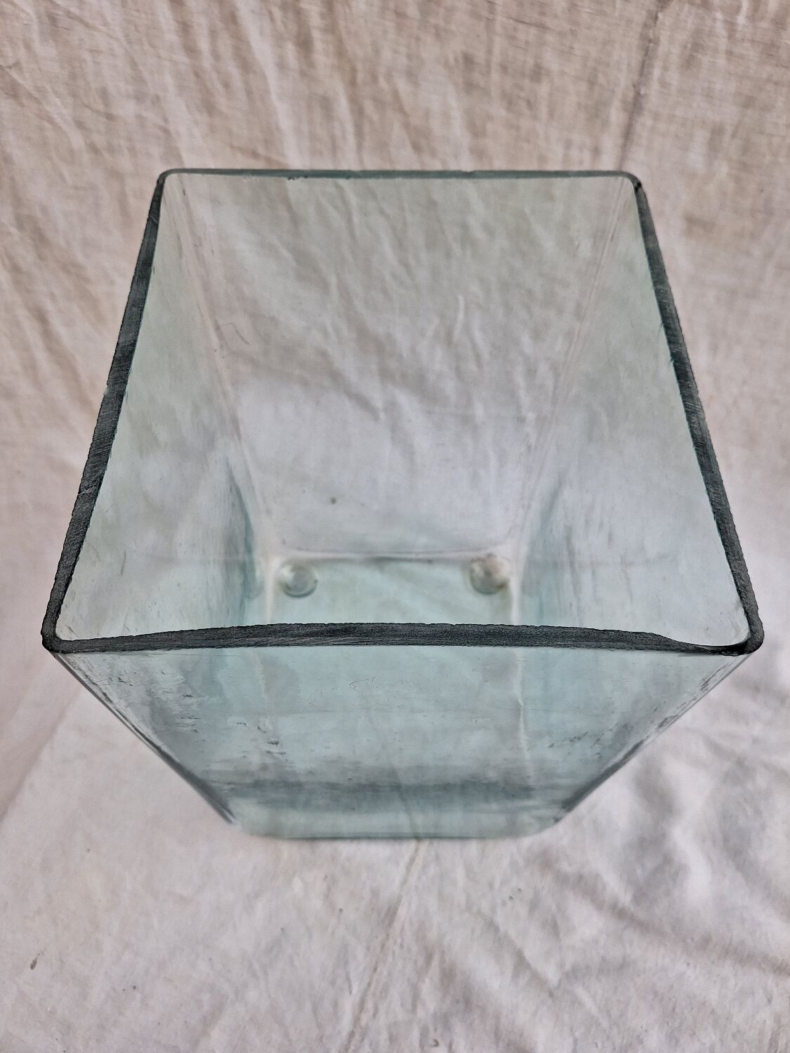 Vase en verre moulé 25 litres