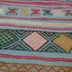Kilim blue handmade carpets 95x195cm