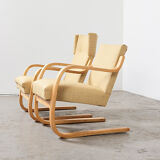 Armchairs model 401& 402 by Alvar Aalto for Artek 1940