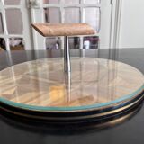 Straw marquetry top