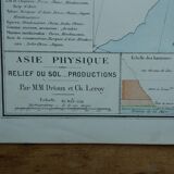 Map of Asia from 1884