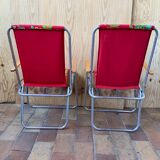Pair of camping chairs