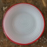 Set of 6 Rotor Plates by Jan Sylwester Drost with hand painted edge