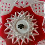 Ashtray, Moselle model, in Saint Louis crystal