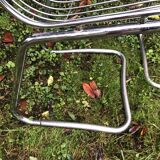 Chrome chairs style Rinaldi 70s