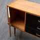 Commode vintage bois de frêne, années 50