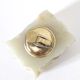 Italian table lighter in alabaster and brass