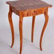 Small Classicism Cherry Table, Czechia, 1780s