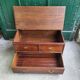 Mahogany and brass boat chest trunk the great pacific s fran