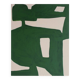 Abstract minimalist Organic green by Bodasca