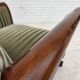 1950s, Danish armchair, furniture velour, teak wood.