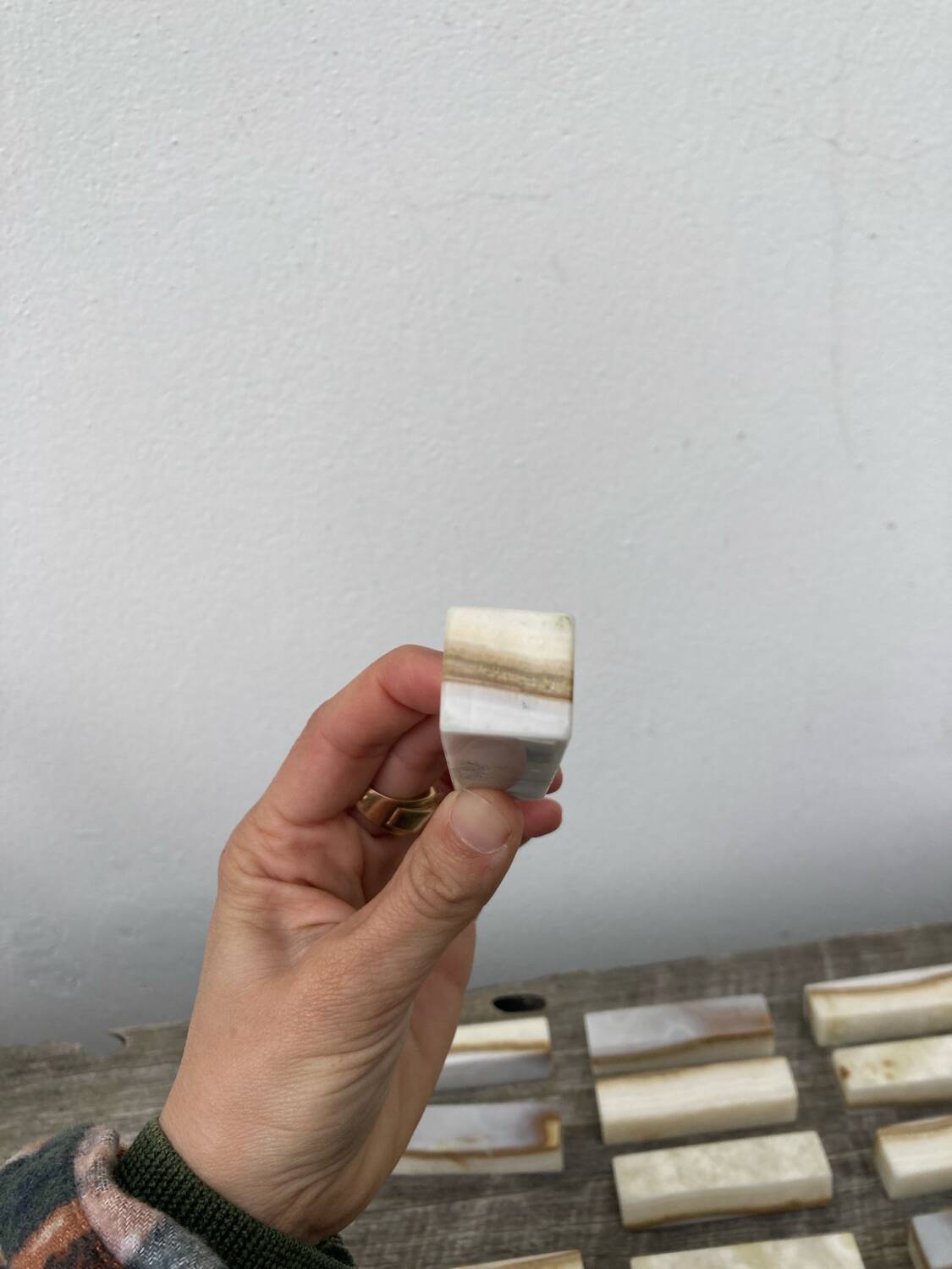 12 marble knife holders