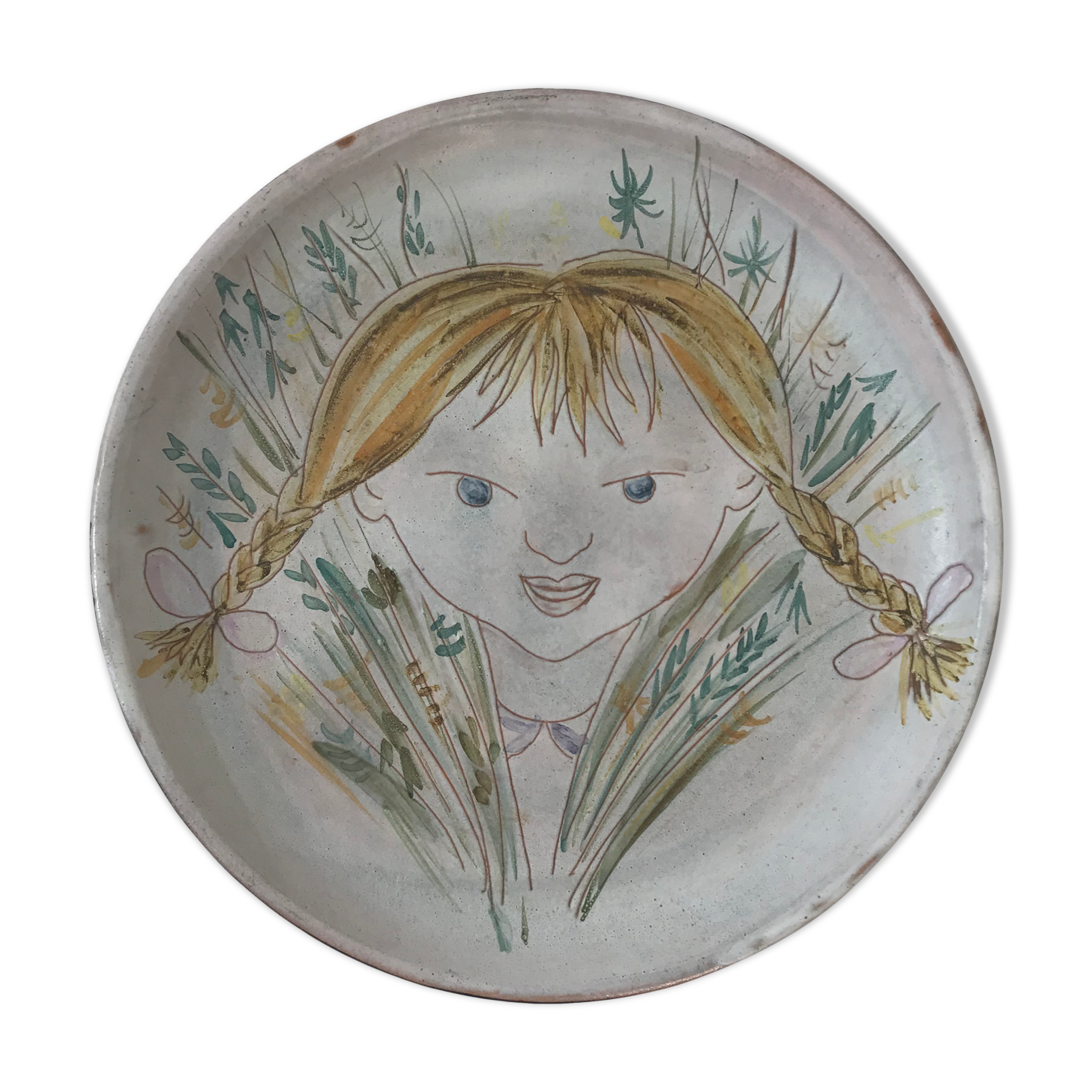 Ceramic dish by Marie-Madeleine Jolly