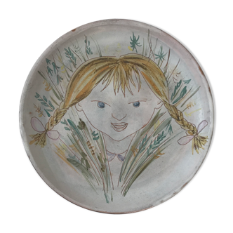 Ceramic dish by Marie-Madeleine Jolly