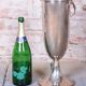 Art Deco Standing Champagne Cooler in Silver-Plated Metal, France, 1920s