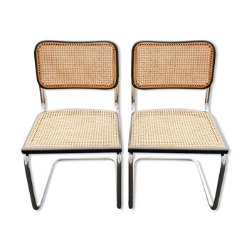 2 chaises Marcel Breuer B 32