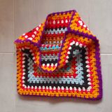 Hook cushion cover 70s