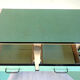 60's green formica buffet