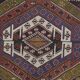 Vintage Turkish kilim, handwoven, 150x363 cm.