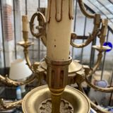 Bronze chandelier 8 branches