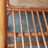 Furniture phone bamboo rattan and wicker