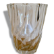 Twisted glass vase