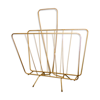 Porte revue en laiton années 50