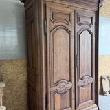 Solid oak wardrobe