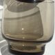 6 verres à eau fumés brun 70’s hauteur 8cm