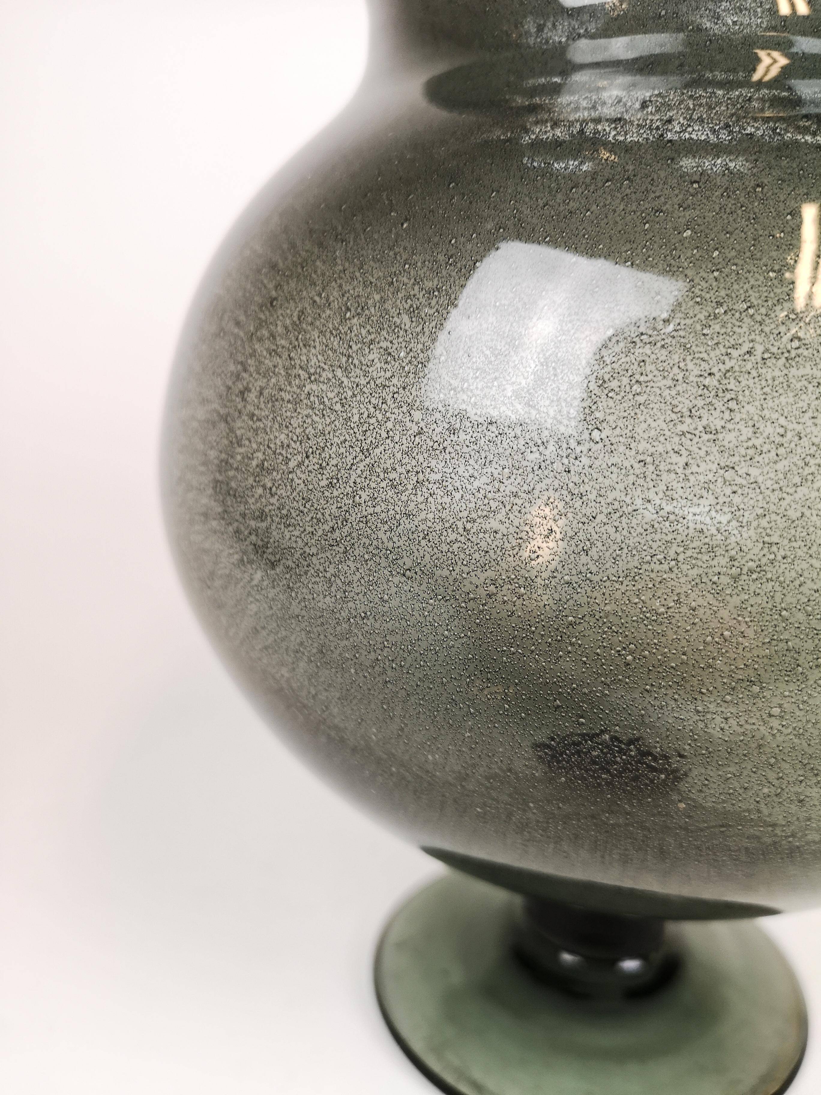 Large mid-century bowl by Erik Höglund, Boda, Sweden.