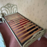 Bed with box spring
