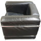 Fauteuil noir Le Corbusier, LC2