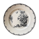 Flat plate Keller and Guérin Lunéville, collection "Champêtre"