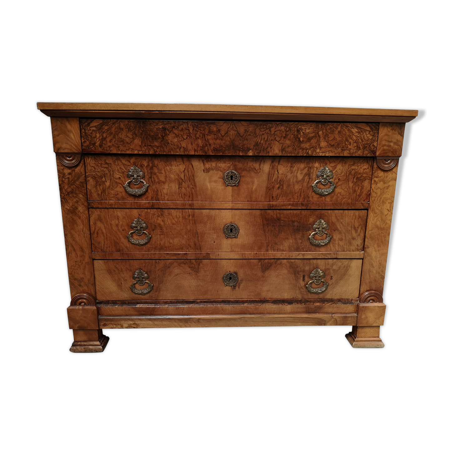 Louis Philippe Walnut Style Commodity