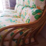 Salon bamboo rattan prestige