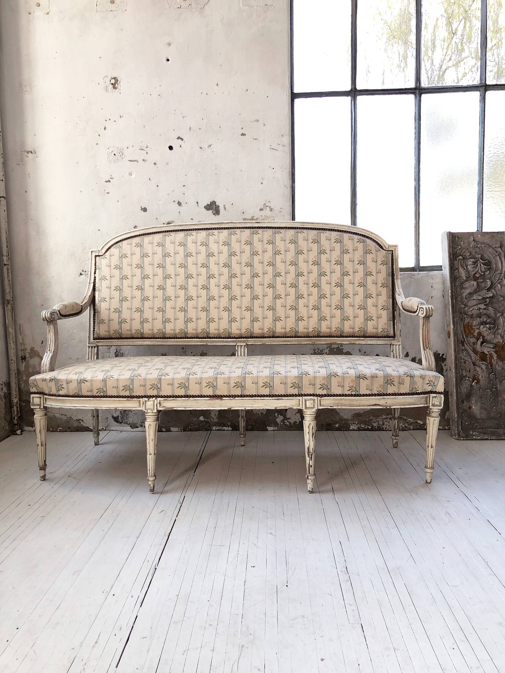 Louis XVI style bench