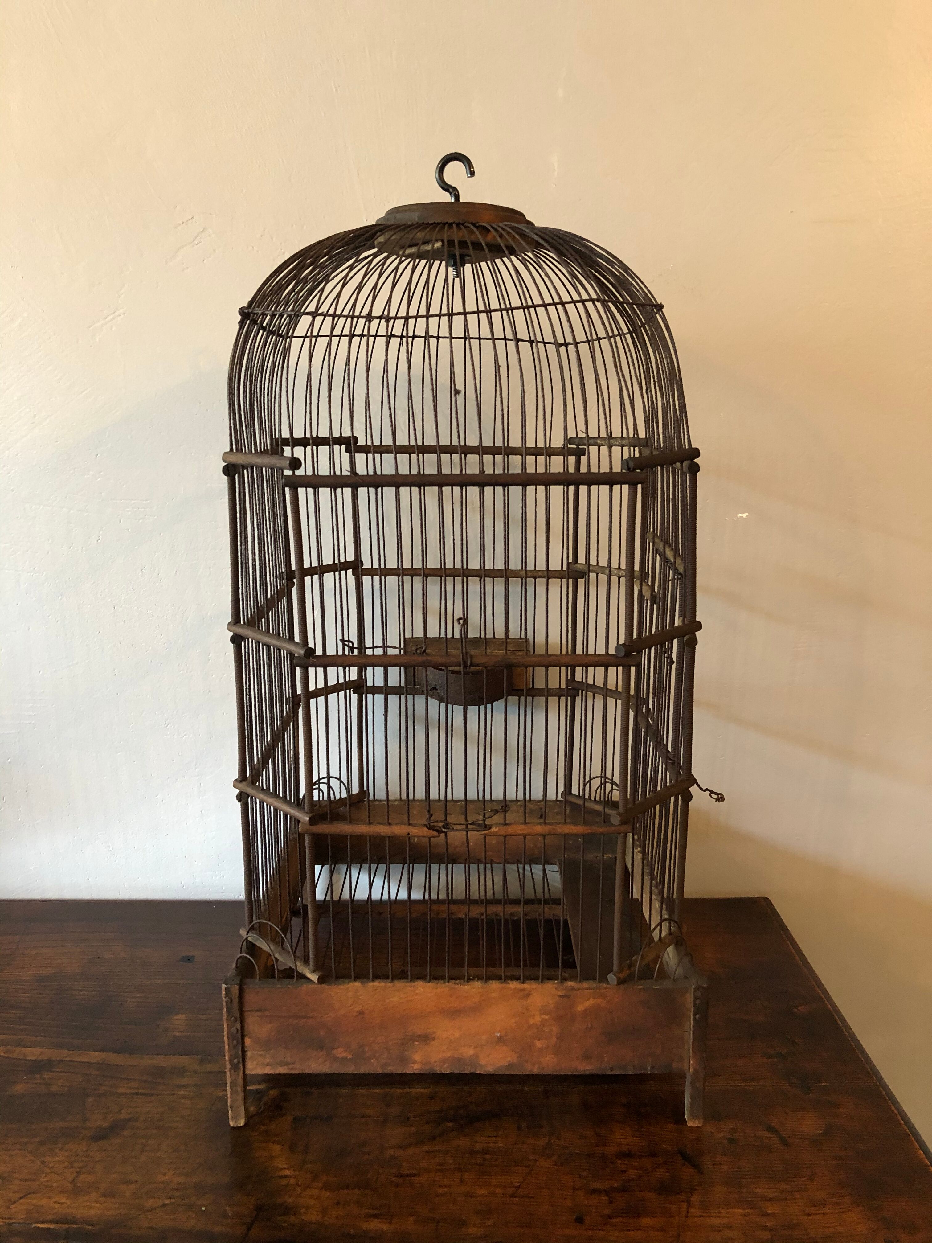 Ancient bird cage