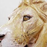 Terracotta lion, Italy, 1960