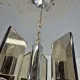 Lustre Veca for Fontana Arte 1970s