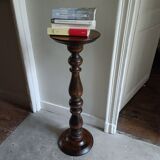 Twisted column stand, vintage plant holder
