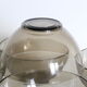 Set of 5 bowls arcopal in grey smoked glass