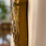 Gilded decorative miror with double frame Louis XIV st., France twentieth century