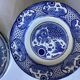 16 table plates Longwy, Fish model