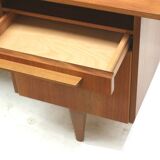 Large vintage executive desk from the 70s by WK Möbel