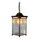 Art Deco ceiling light in brass and glass, 1940s, Germany