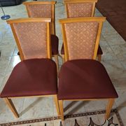 Round table in lemon wood with timeless design