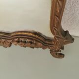 Vintage resin gold mirror