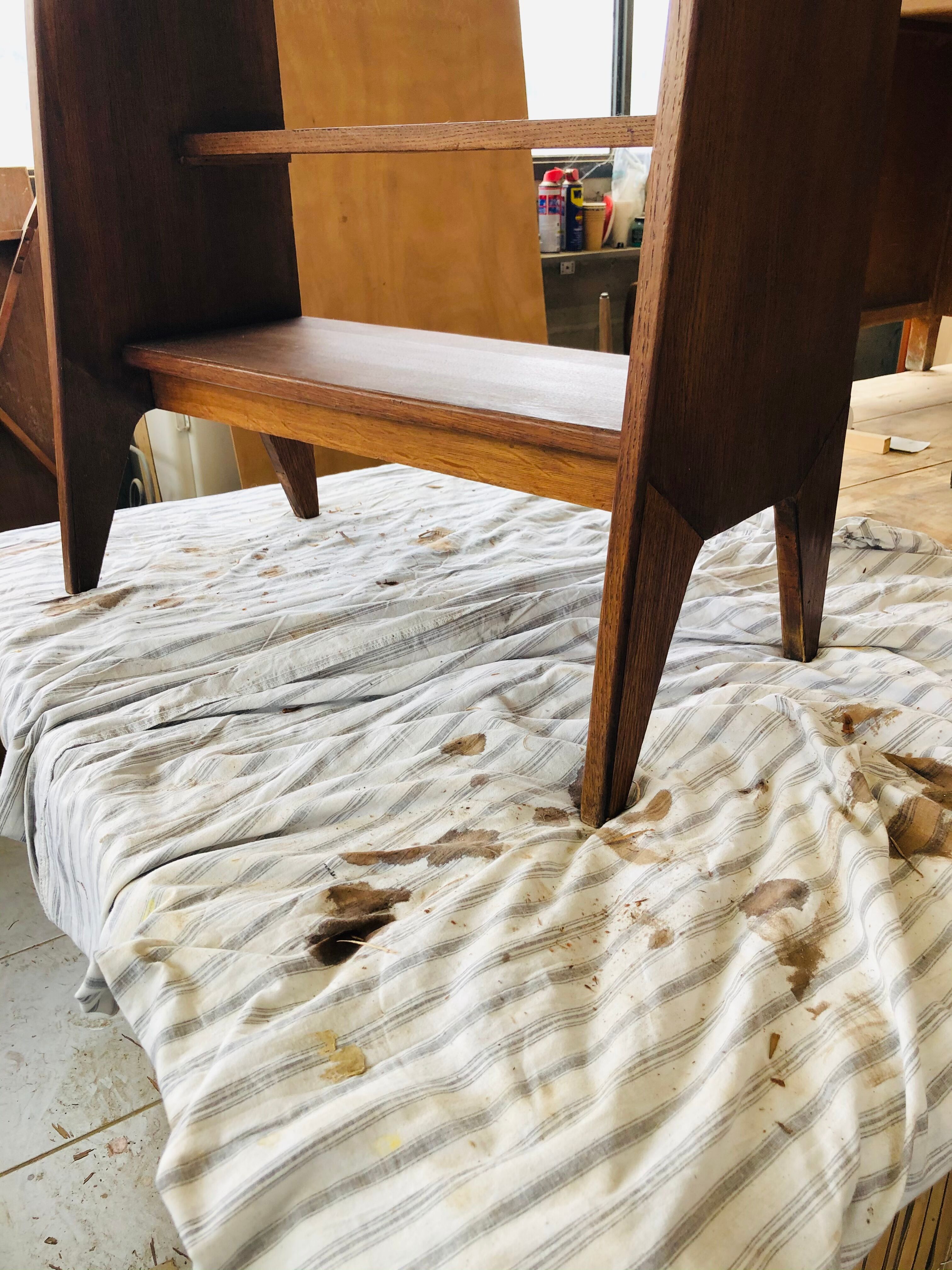 Roger Landault's Junior model secretary 1951 with time marks