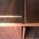 Gianfranco Frattini for Bernini italian wood leather swivel bookcase 1960s